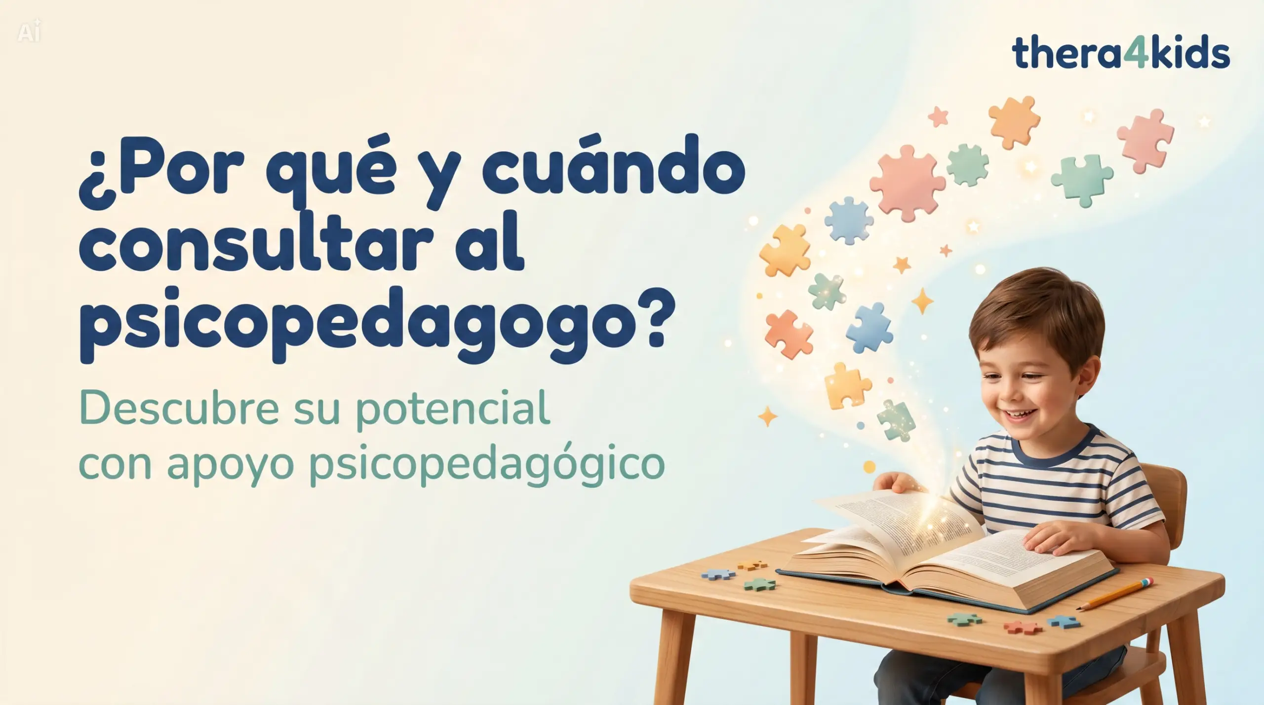  ¿Por qué y cuándo consultar al psicopedagogo?.  